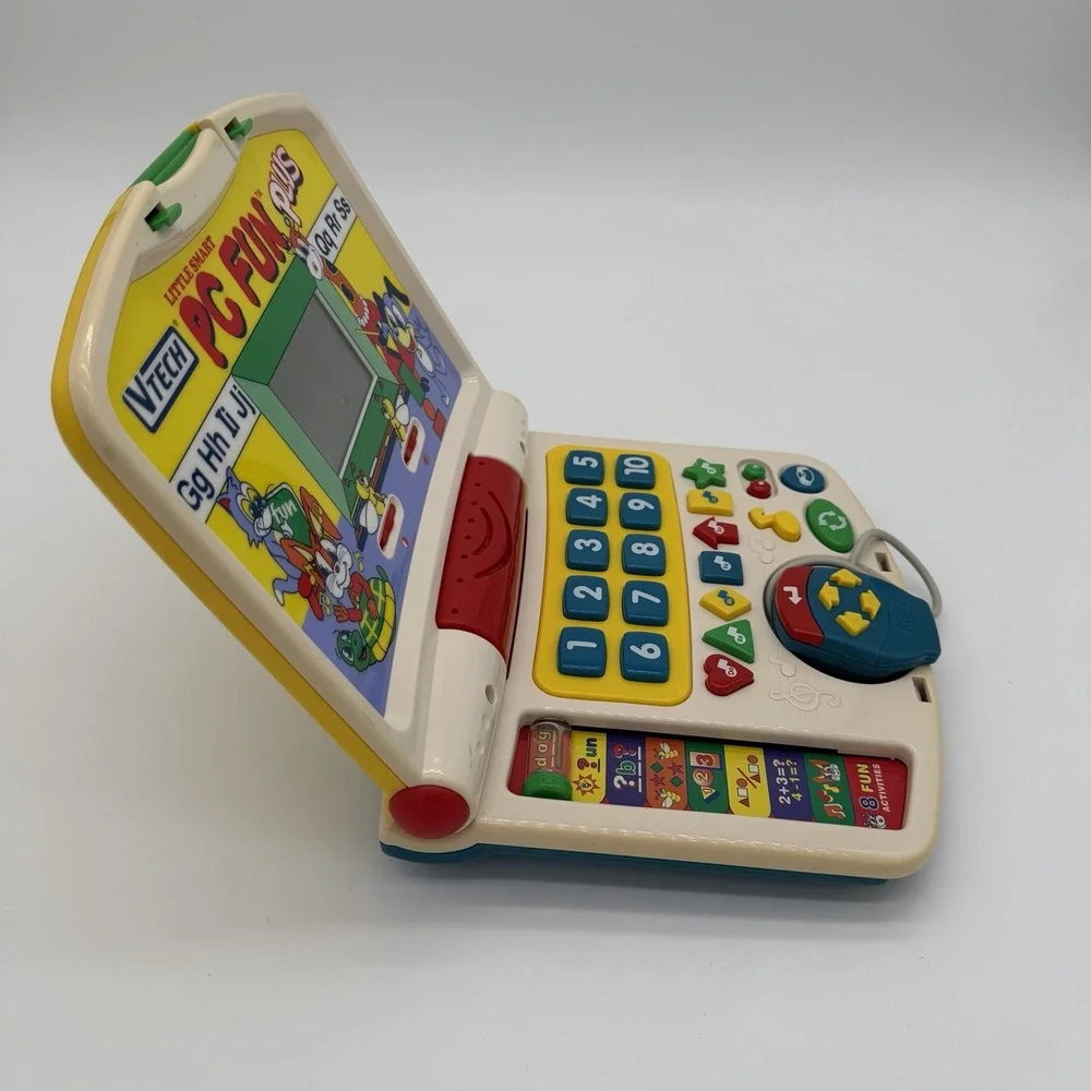 Vtech Little Smart PC Fun Plus Computer for kids 1997 Vintage Works!